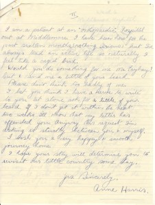 Letter from Anne Harris New Zealand2
