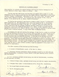 Estate of Vladimir Fabry