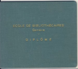 Olga Fabry Diploma 1
