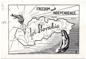 Frano Tiso postcard to Vlado 4-12-60